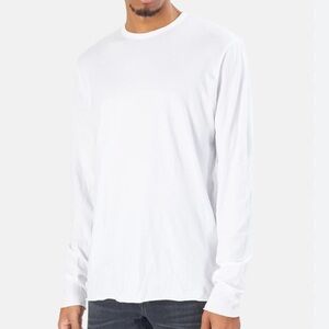 COTTON CITIZEN Jagger Long Sleeve‎ Shirt White  Small NWT